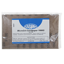 MICROGRIT WET/DRY SANDPAPER - 1000G