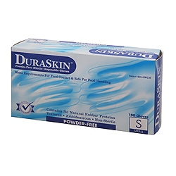 DURASKIN NITRILE GLOVES SMALL