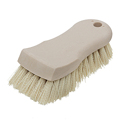 CREAM PLASTIC BRUSH