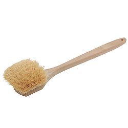 LG HANDLE WOOD TIRE BRUSH