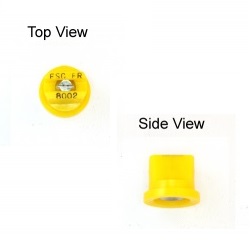 JET TIP - PLASTIC - YELLOW